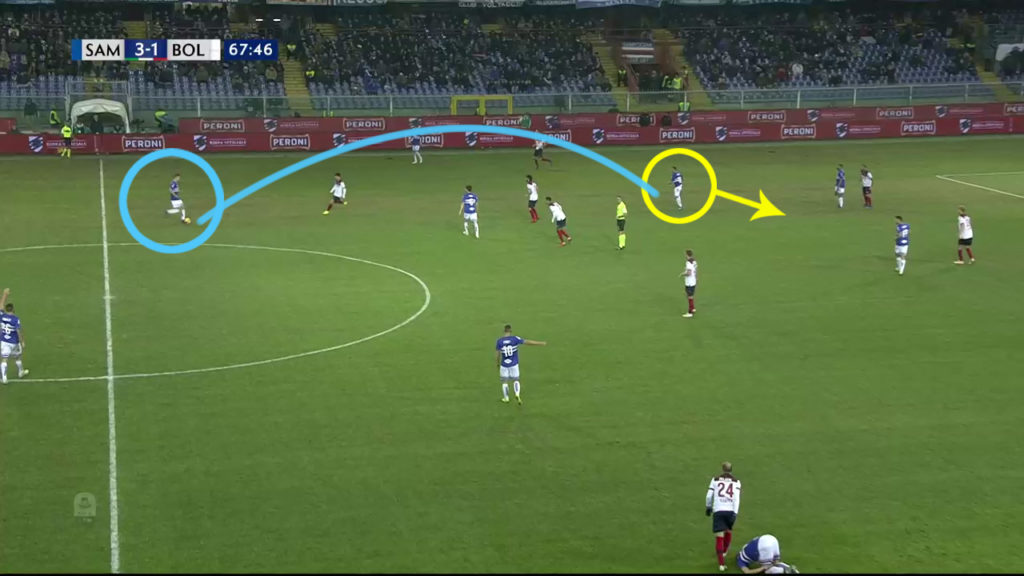 Joachim Andersen Sampdoria Scouting