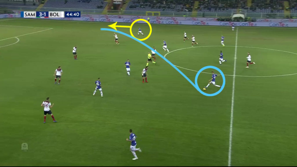 Joachim Andersen Sampdoria Scouting