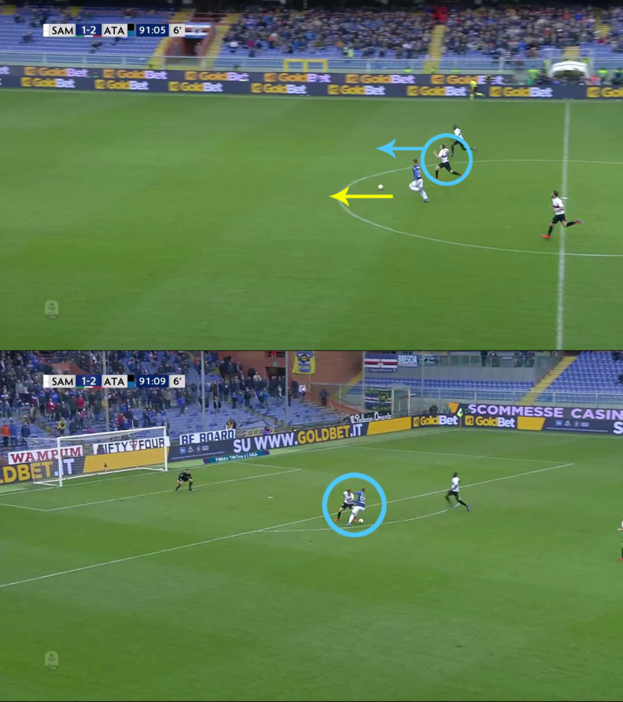 Joachim Andersen Sampdoria Scouting